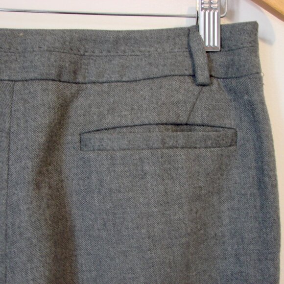 Ted Baker London Dark Gray Virgin Wool Dress Pants Trousers Size 8 - Picture 11 of 15